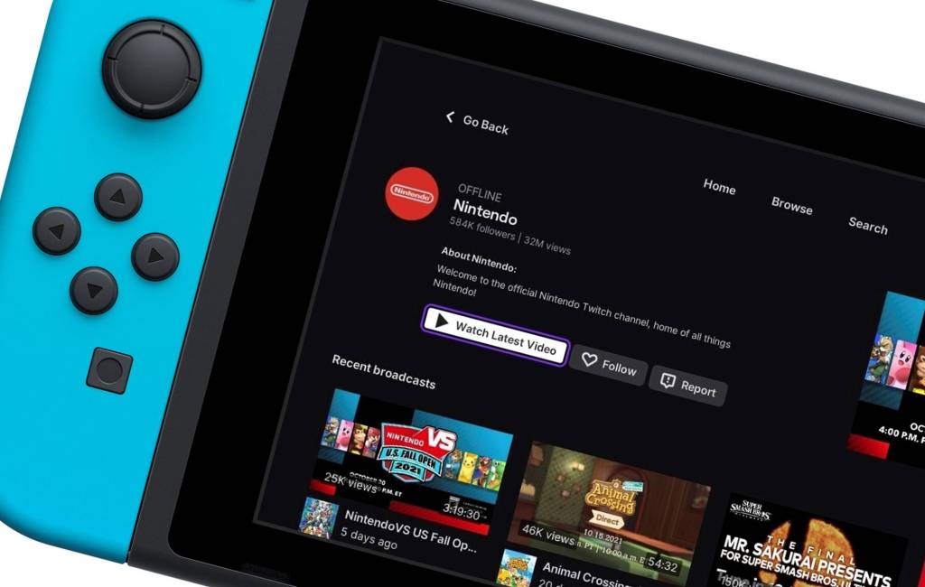 How to Watch  on Nintendo Switch