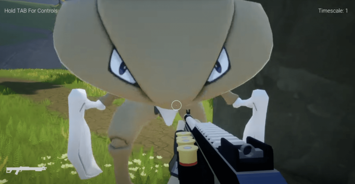pokemon first person shooter fps