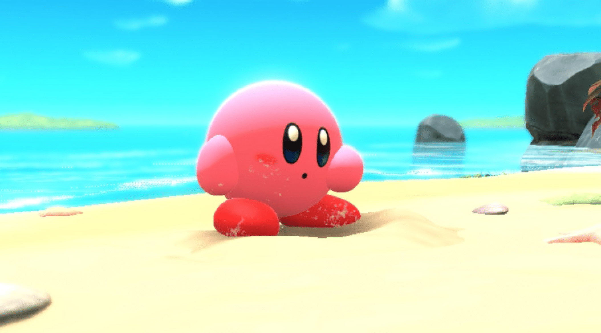 Kirby and the Forgotten Land goes down smooth like a Kirby game should