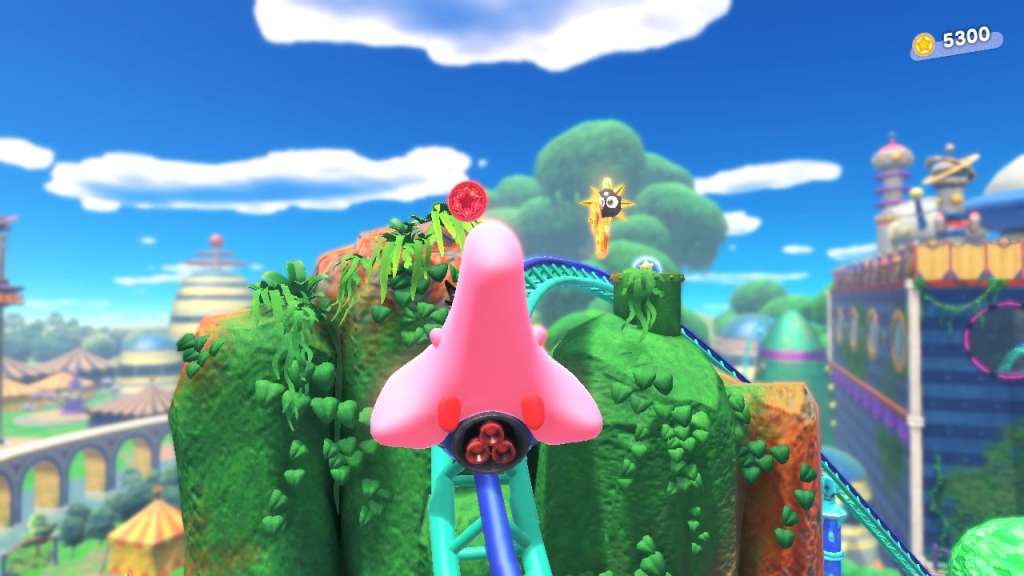 Kirby and the Forgotten Land Review · A wondrous transition to 3D
