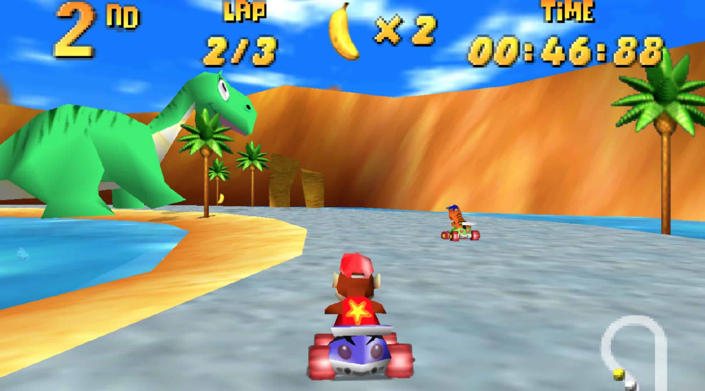 Nintendo 64 with Diddy 2024 kong racing