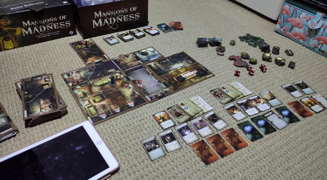 mansions of madness board game