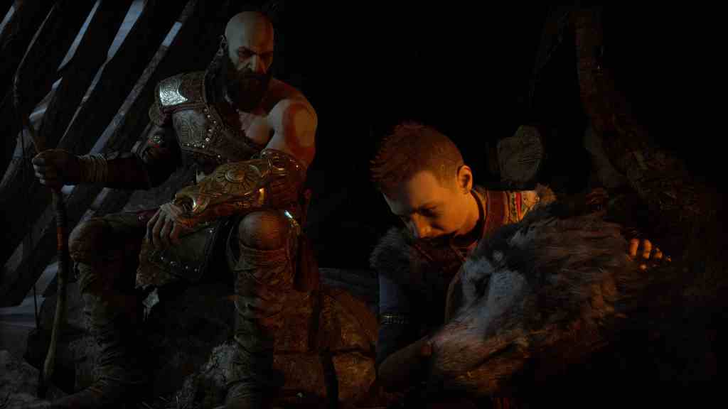 Atreus Gets Angry Awakens Spartan Rage Scene - God of War Ragnarok (PS5)  2022 