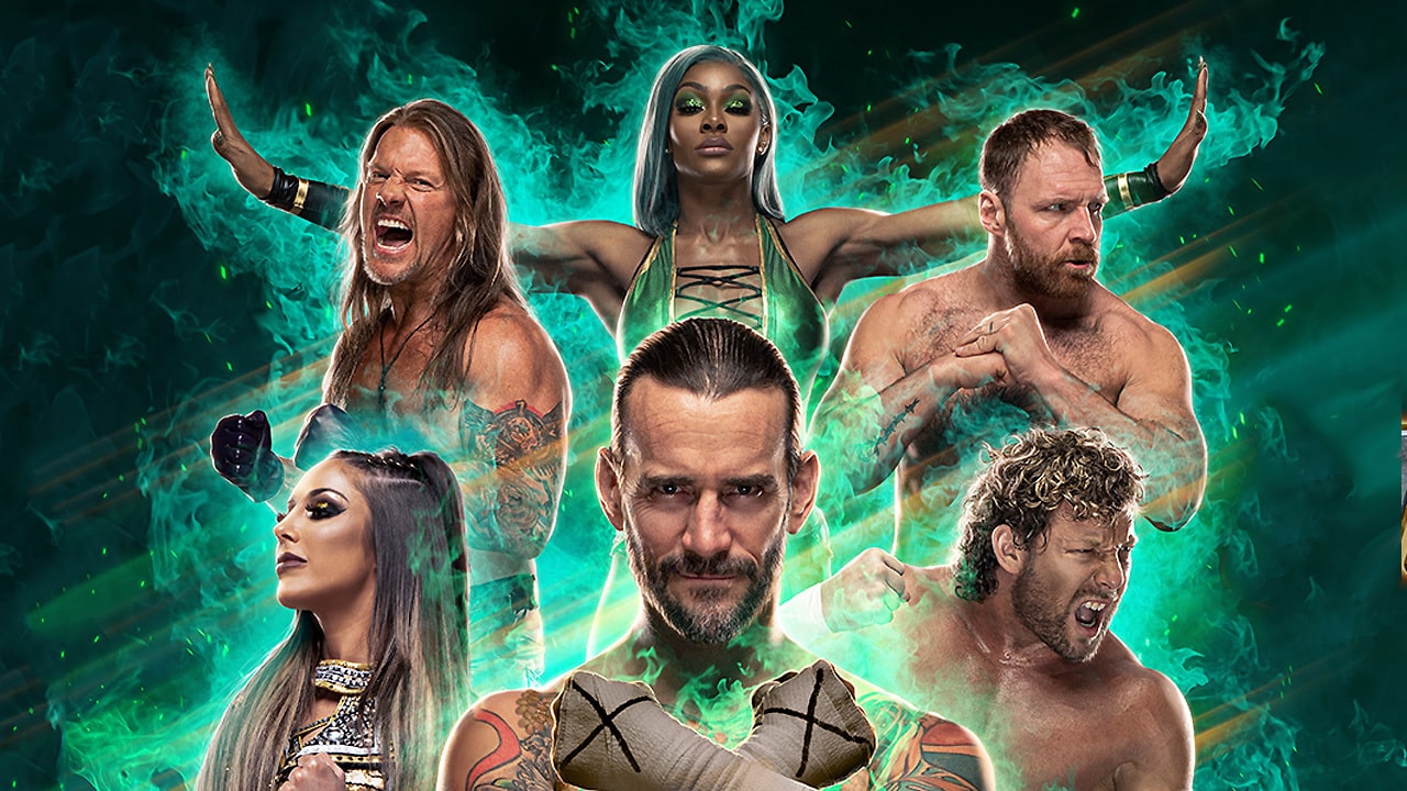 AEW: Fight Forever preview Button - goodness mash