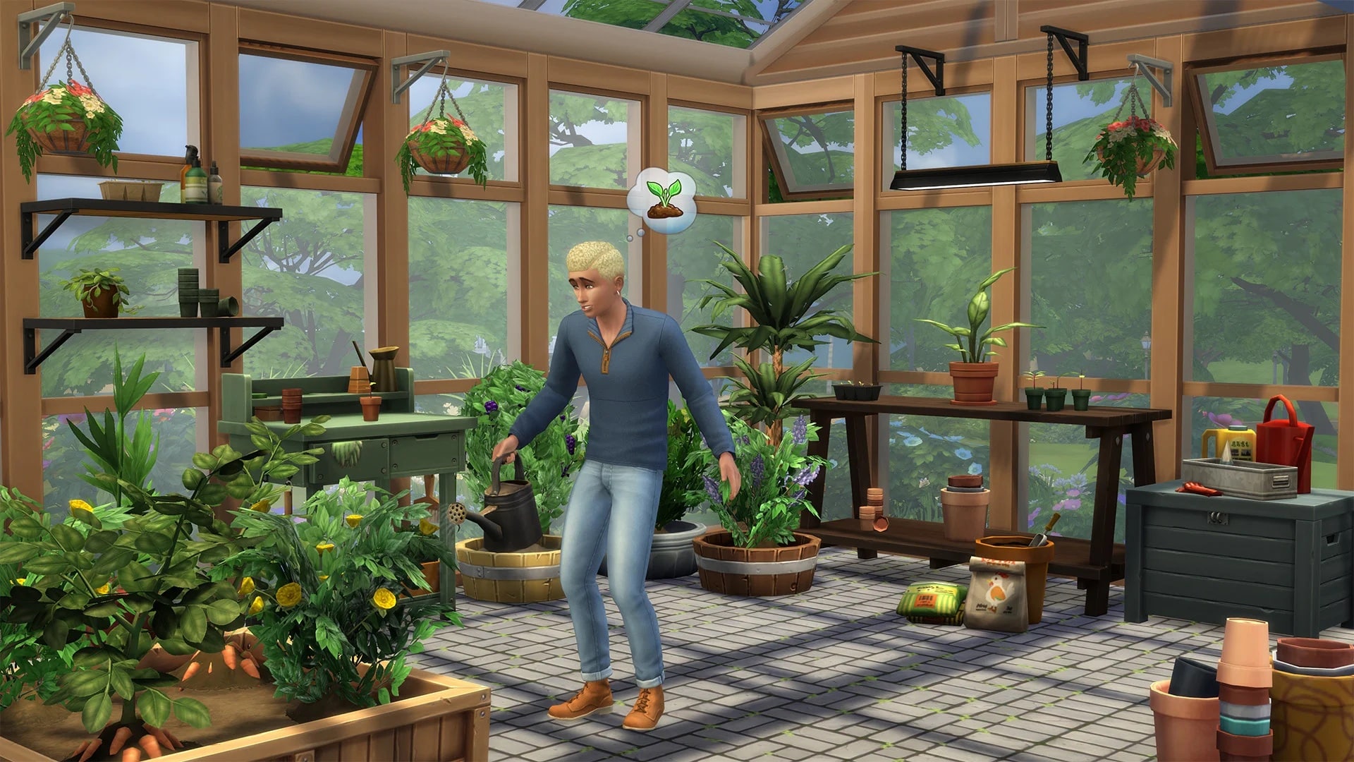 Sims Greenhouse Basement Kit 