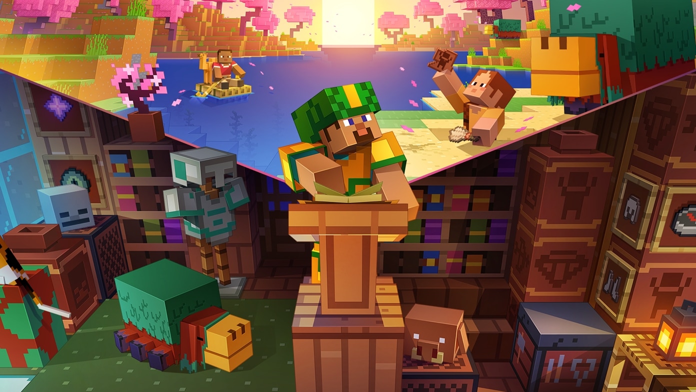 Did you see the new Minecraft 1.20 wallpapers? They're nice! : r/Minecraft