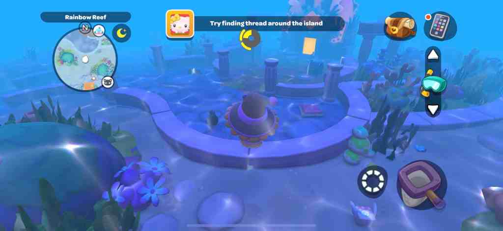 How to Dive in Hello Kitty Island Adventure - Prima Games