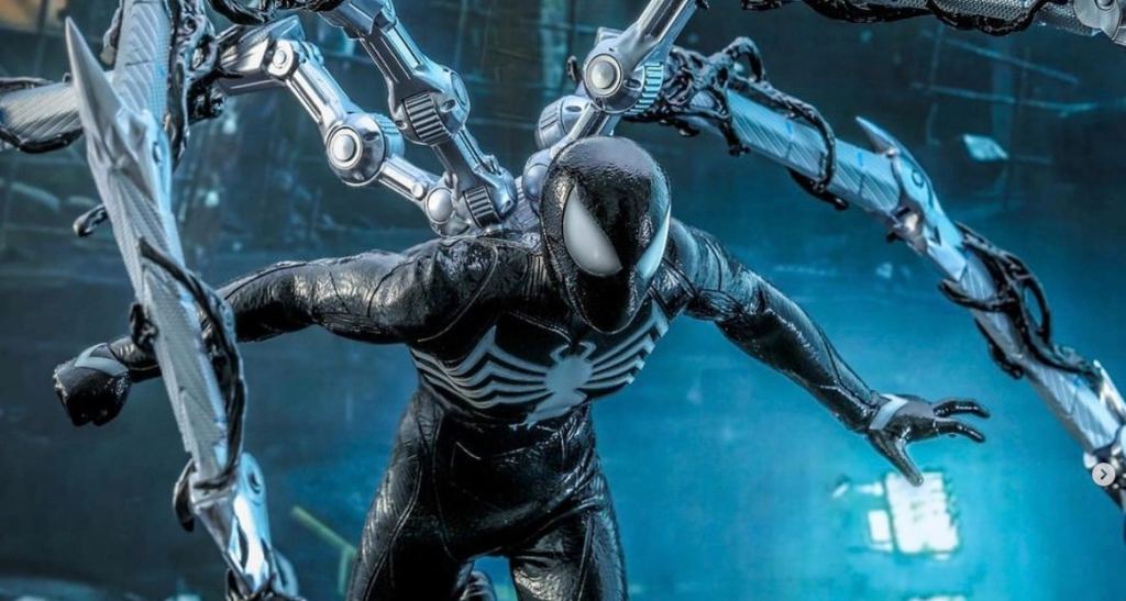 Marvel's Spider-Man 2: New look at black suit revealed by Hot Toys