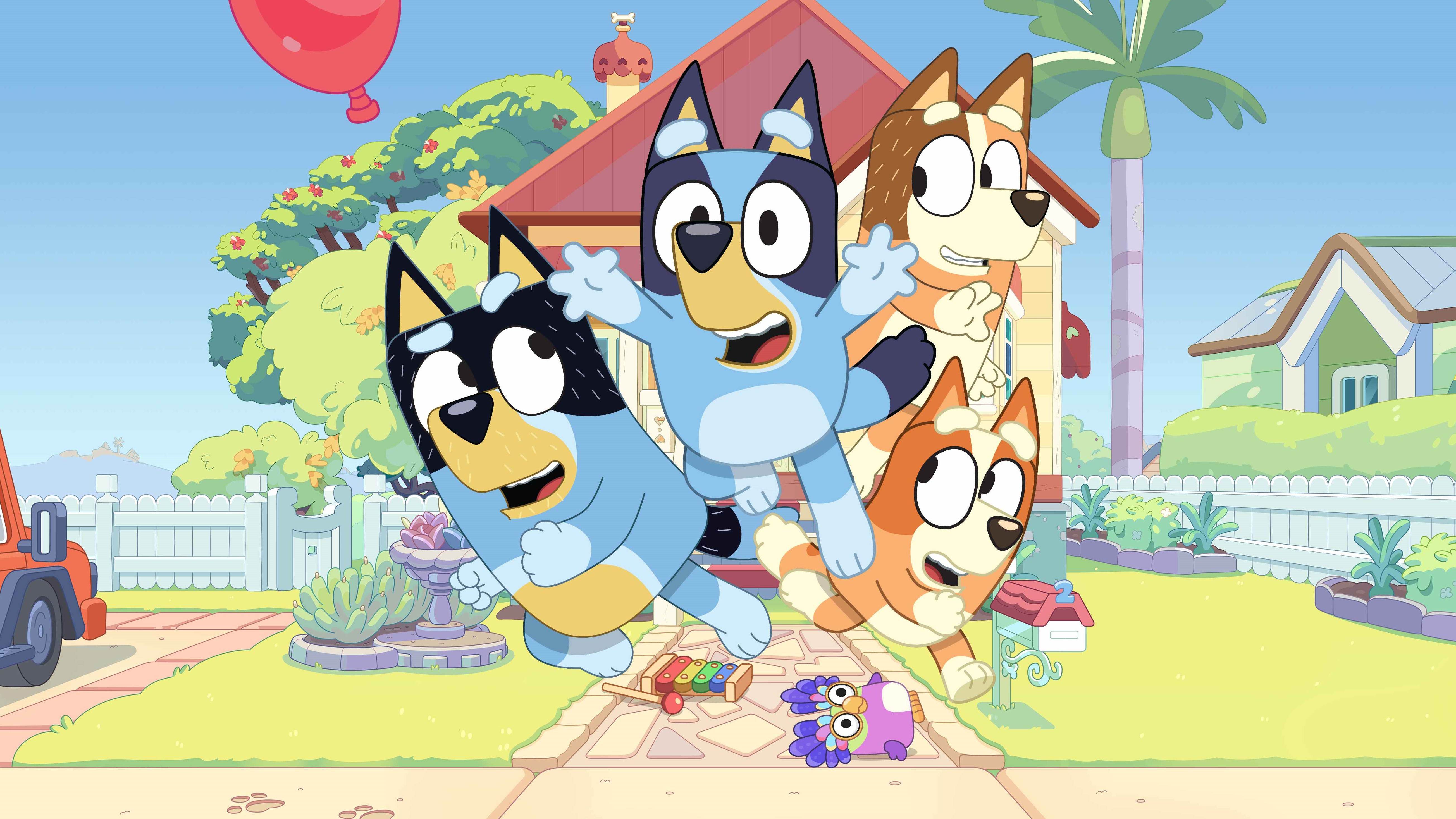Bluey video game officially announced with trailer, featuring core ...