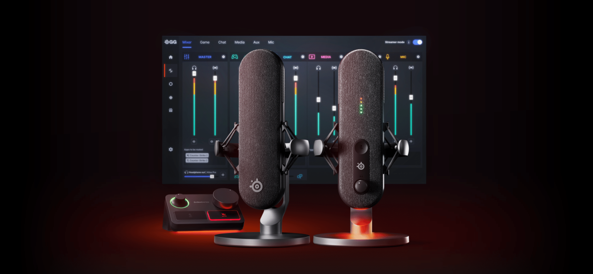 Steelseries Alias Microphones