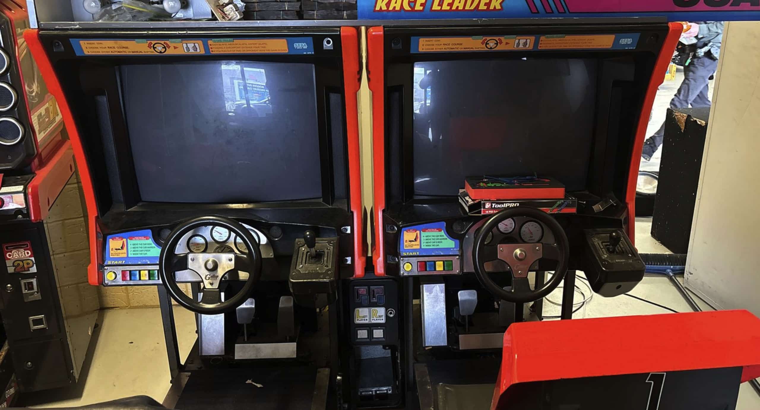 Daytona USA arcade machine allegedly used in Perth bikie crime