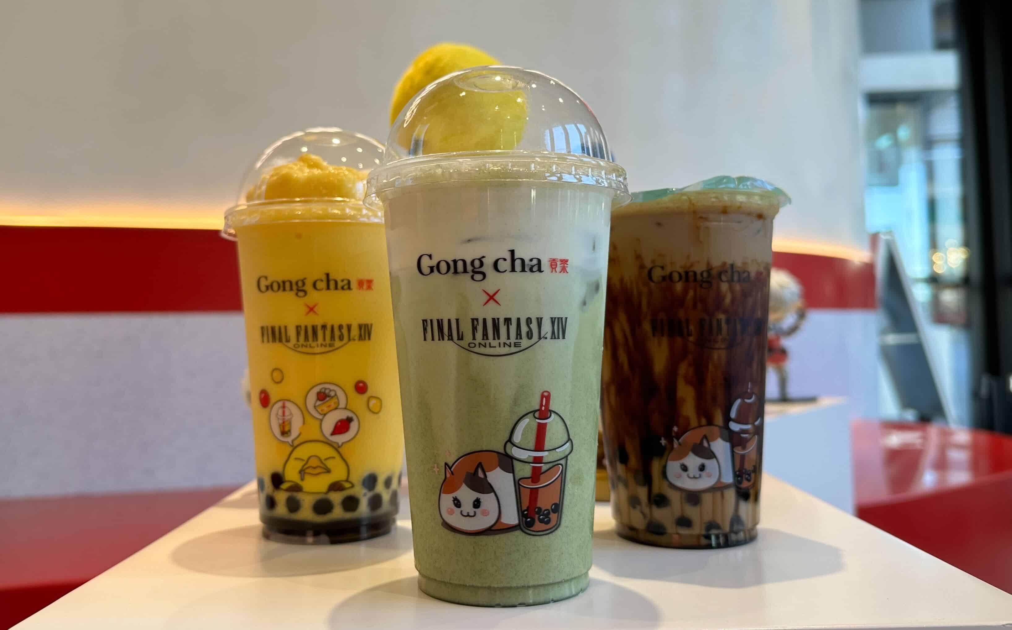 Final Fantasy XIV teams up with Gong Cha for delicious brews