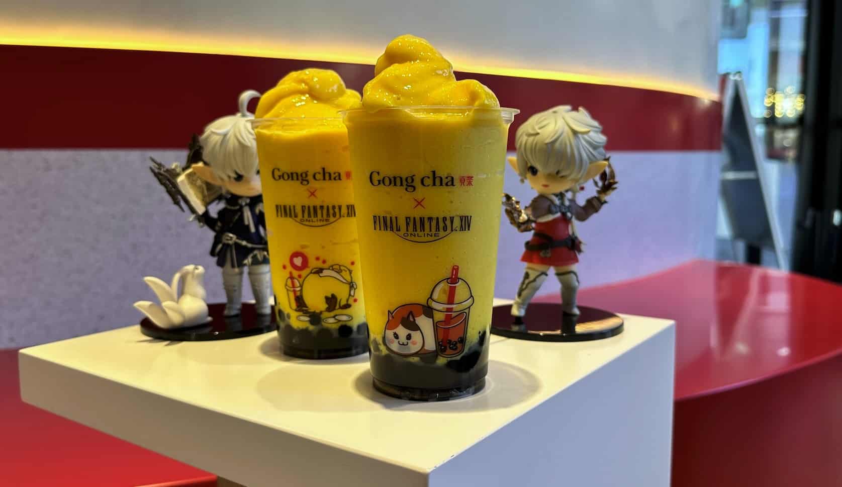 Final Fantasy XIV teams up with Gong Cha for delicious brews