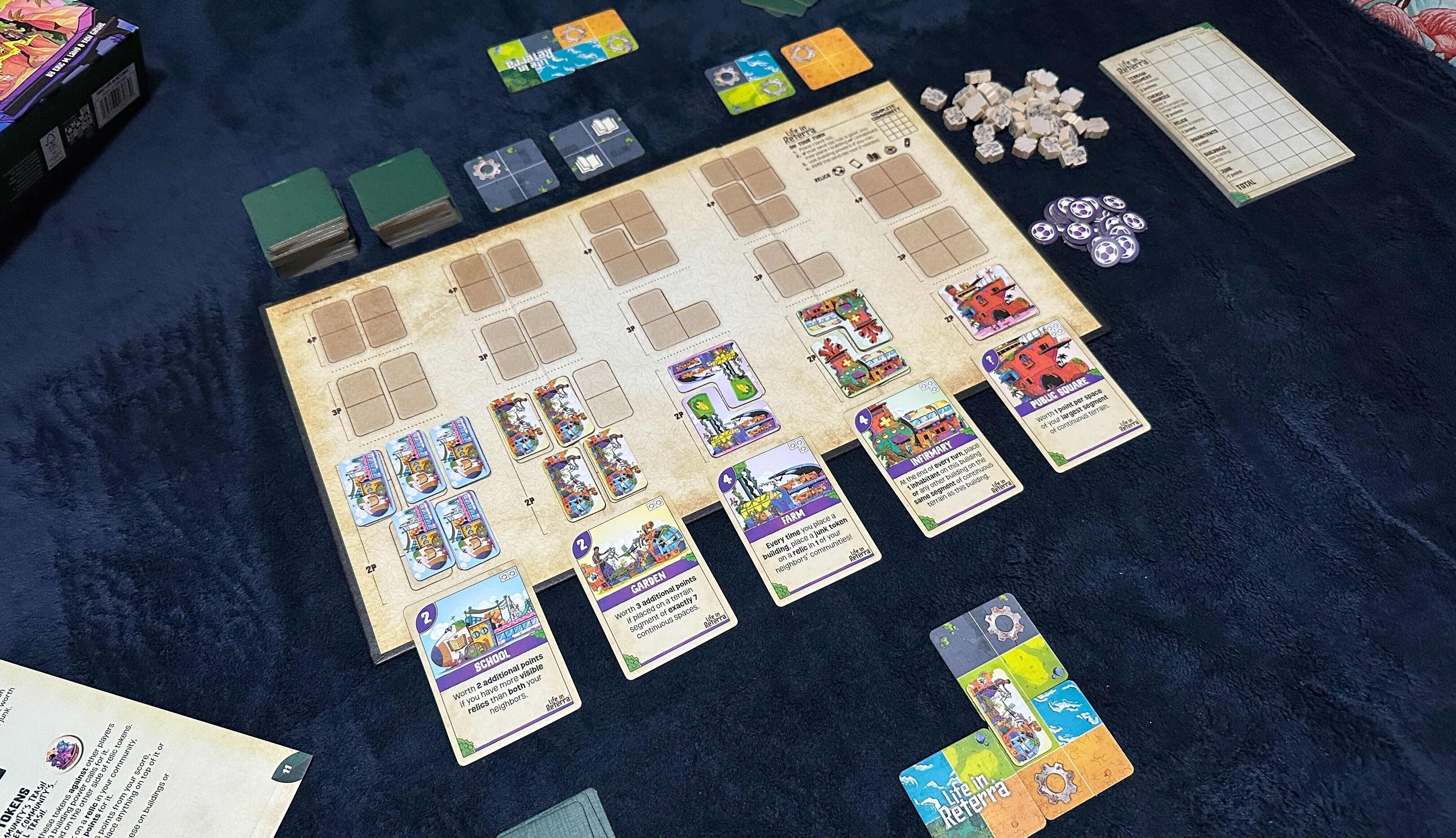 Life in Reterra board game review – Light strategy buoyed by lovely art