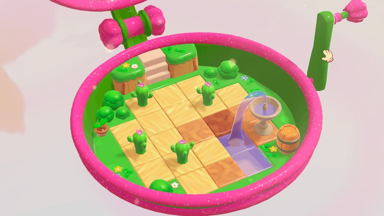 Tiny Garden is a new life sim set in a Polly Pocket toy