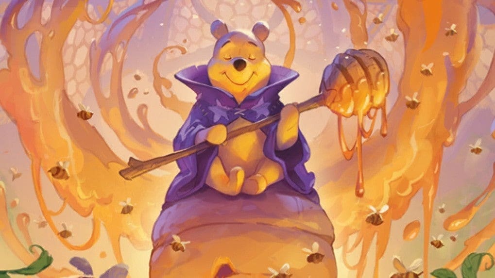 disney lorcana winnie the pooh hunny wizard