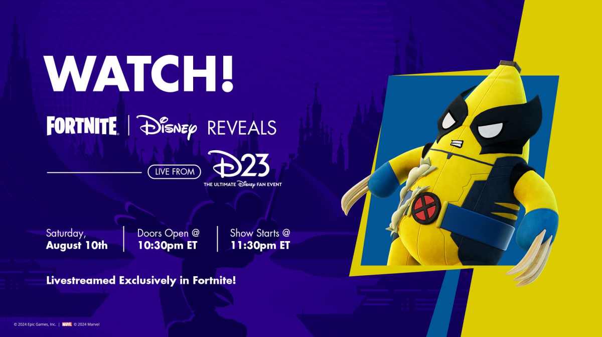 Disney x Fortnite collaboration to feature at D23