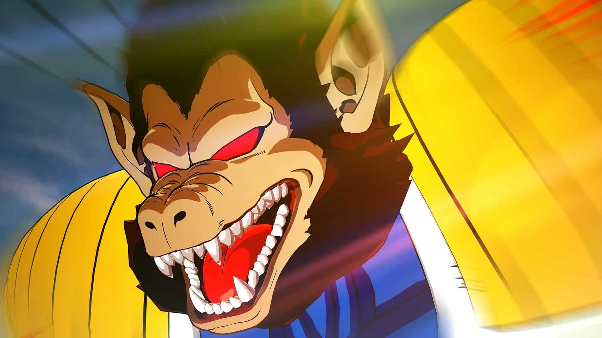 Dragon Ball: Sparking! Zero features a devastating Great Ape Vegeta fight