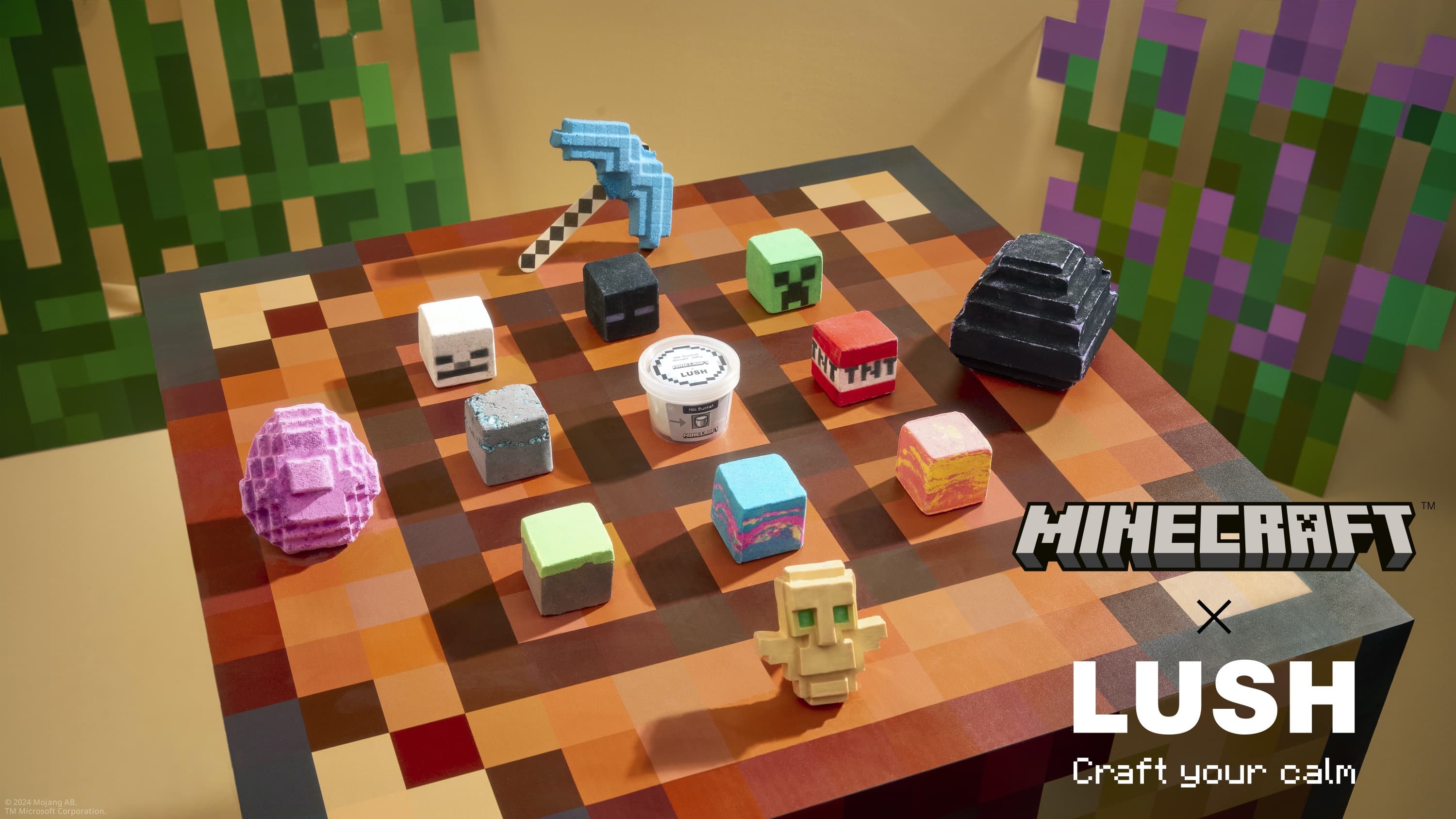 Lush is launching a Minecraft collection later this September