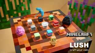 lush x minecraft collection