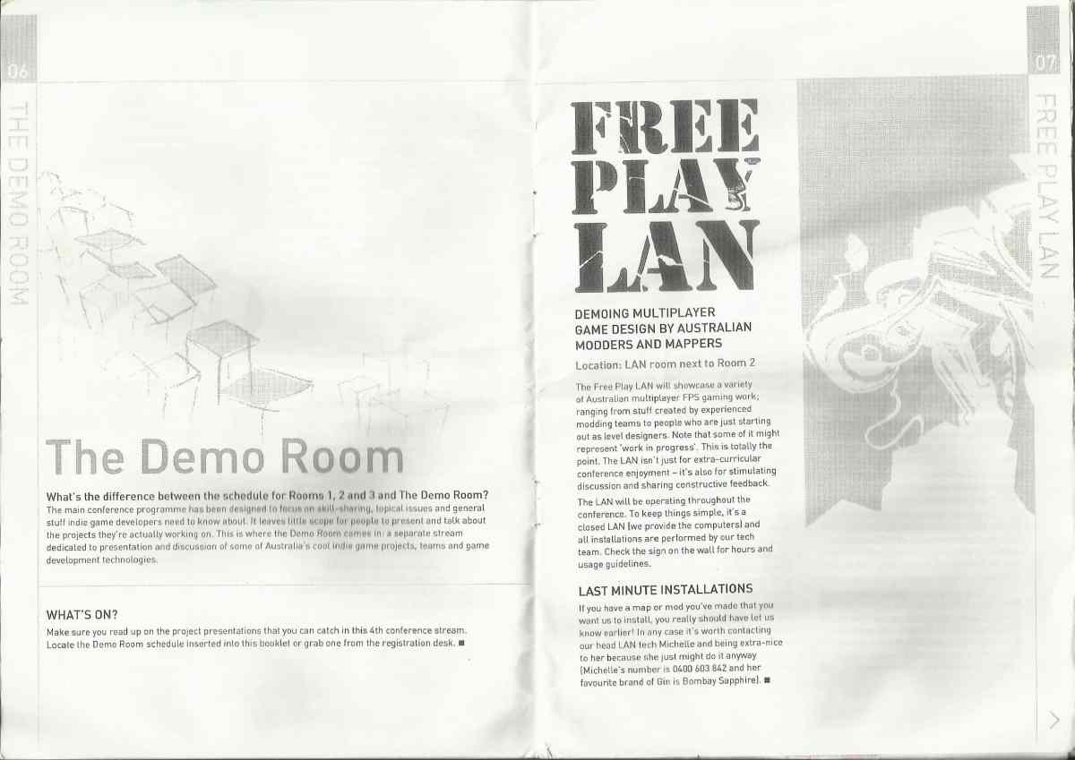 Freeplay 2004 programme scan