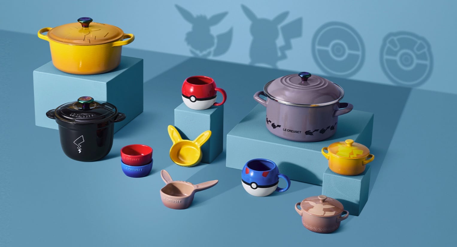 Le Creuset announces fresh new Pokemon homewares