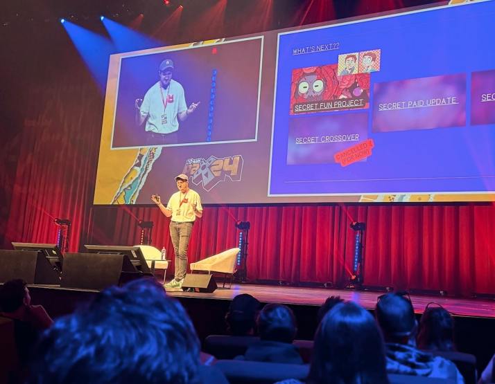 Massive Monster's Julian Wilton opened PAX Aus 2024 with a layered keynote.