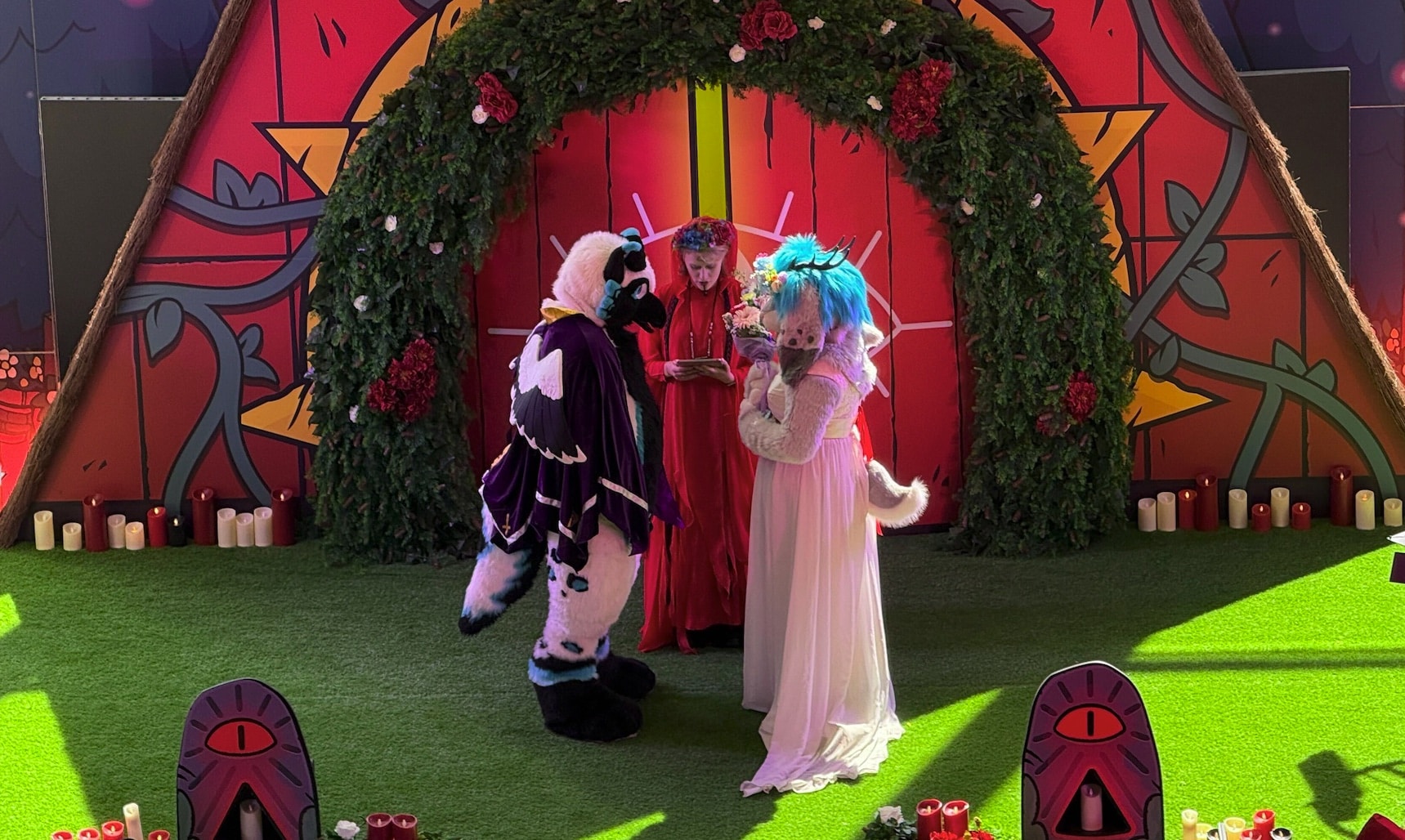 PAX Aus 2024’s furry Cult of the Lamb wedding was joyous