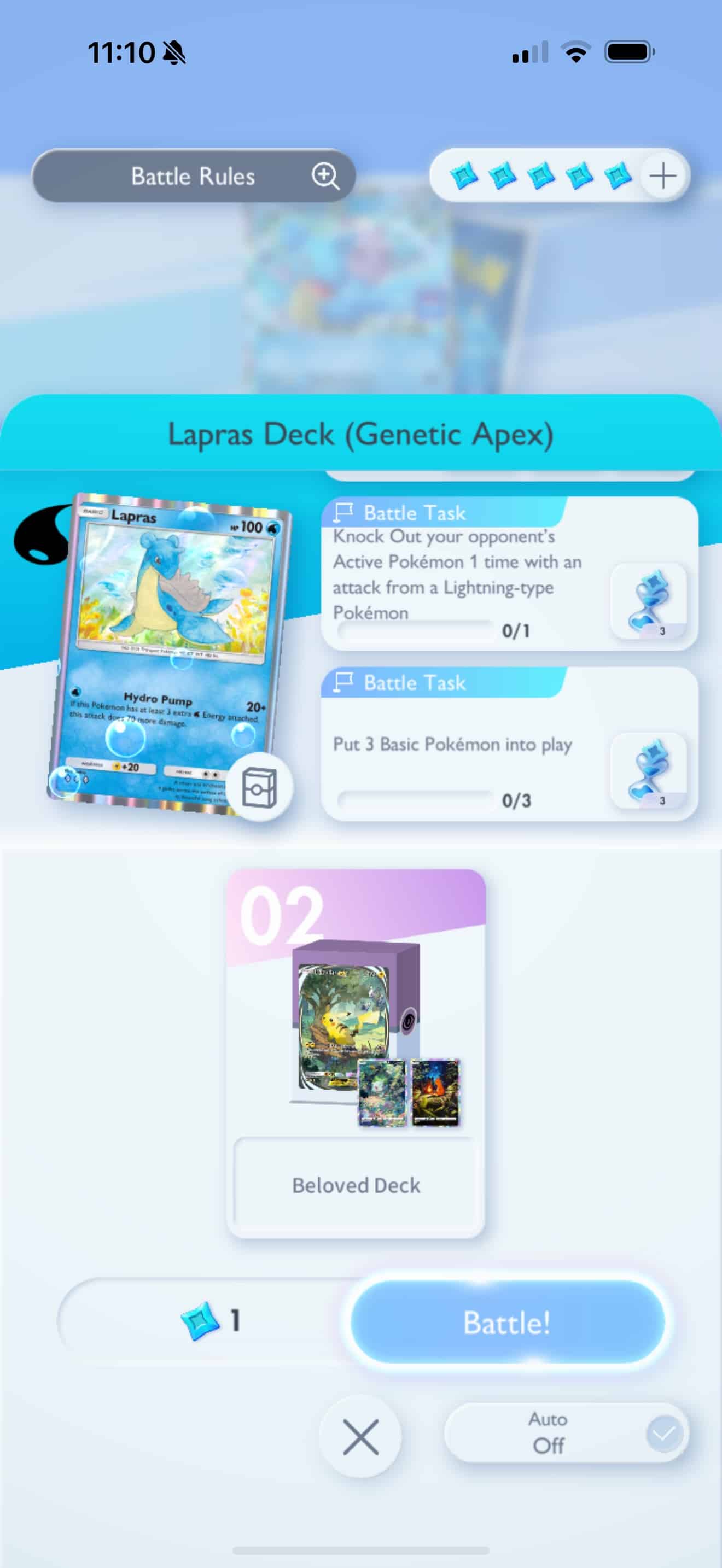 Pokemon TCG Pocket: Как получить Lapras EX