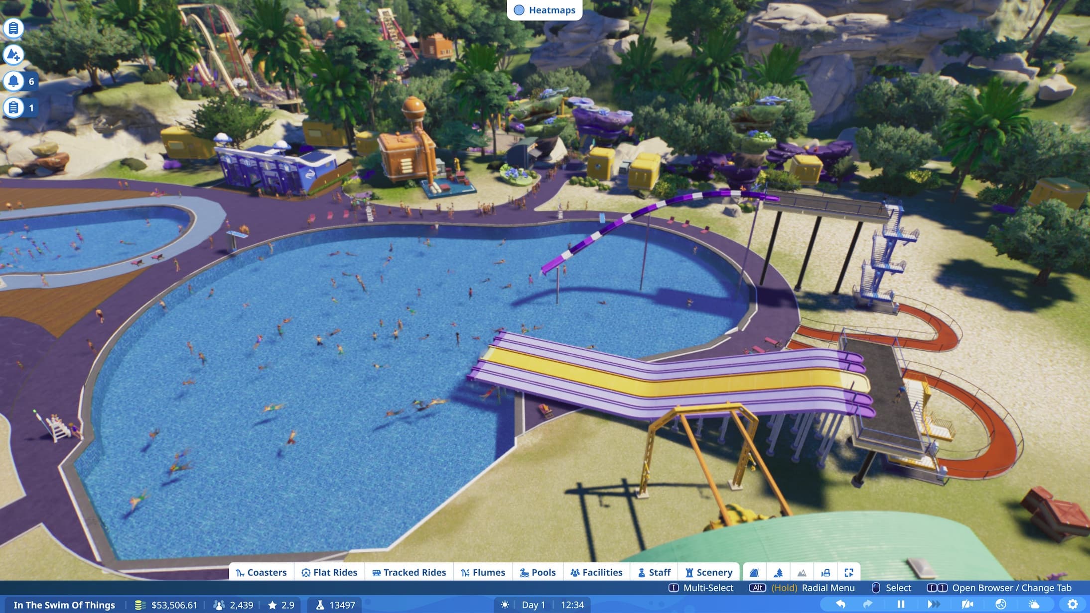 planet coaster 2 water parks