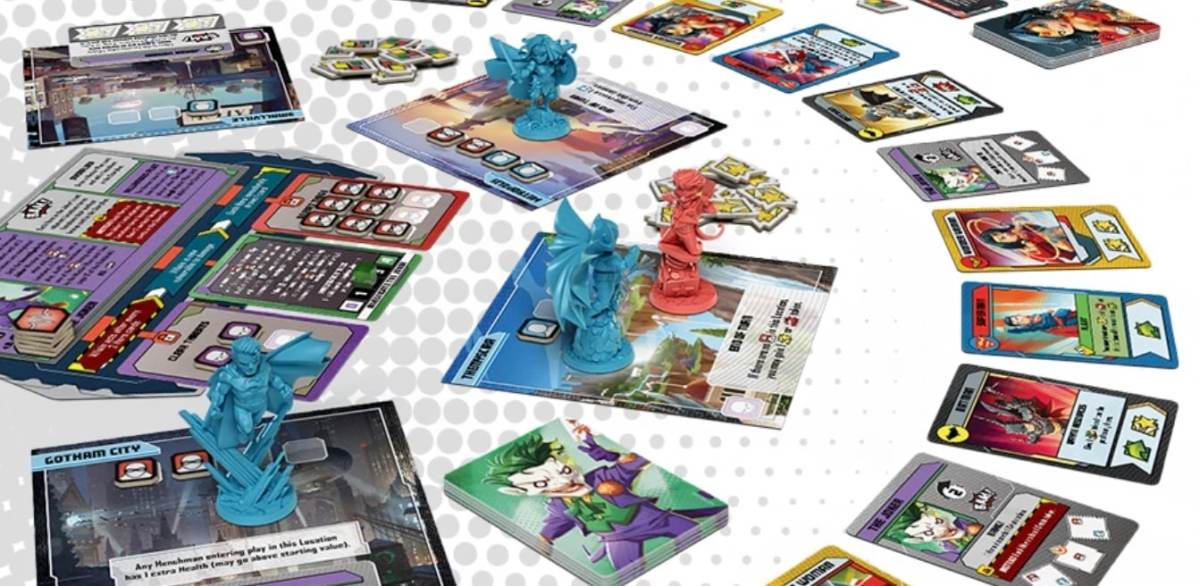 dc super heroes united board games