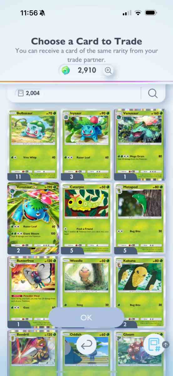 trading pokemon tcg pocket