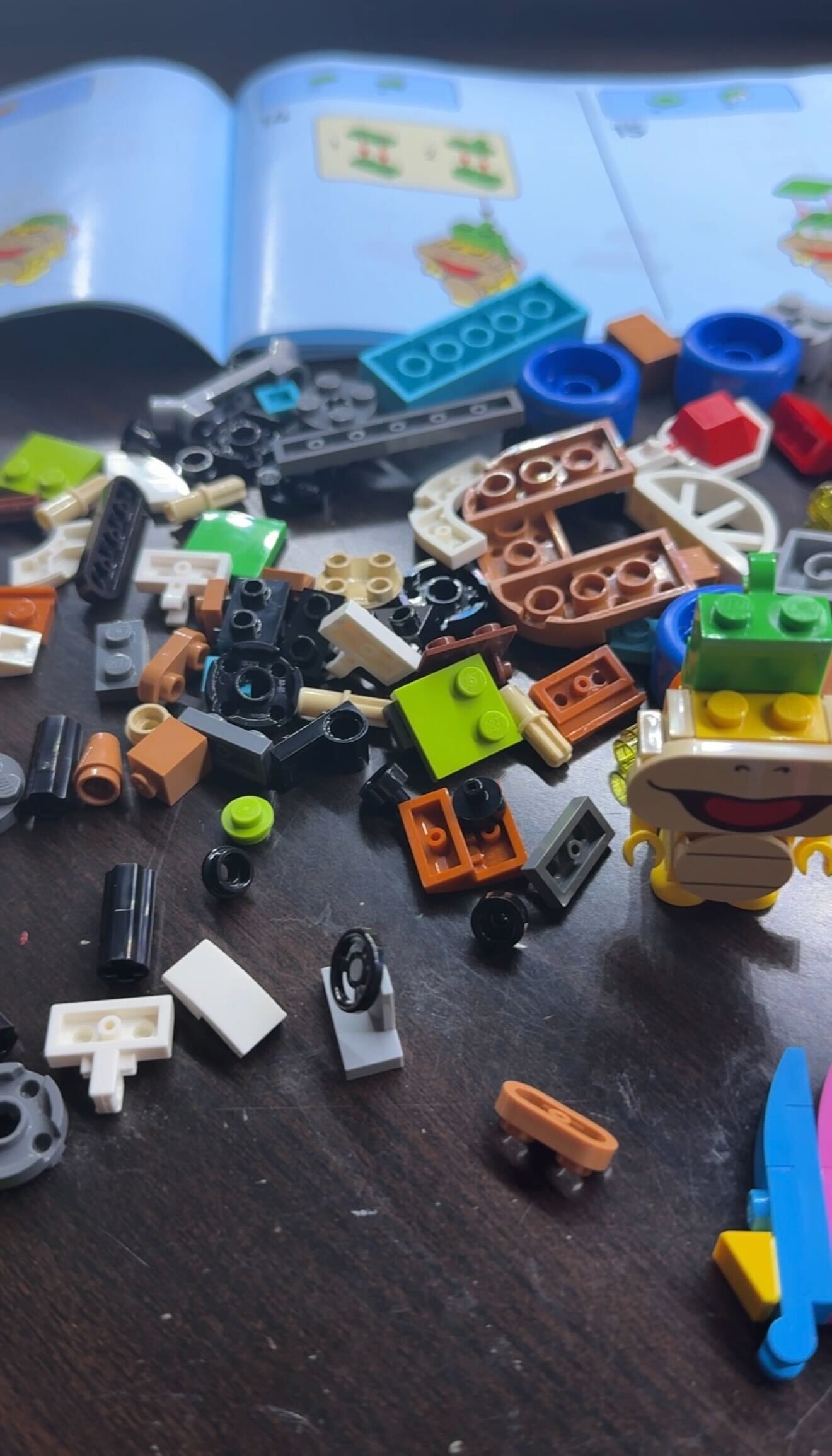 lego mario kart bits