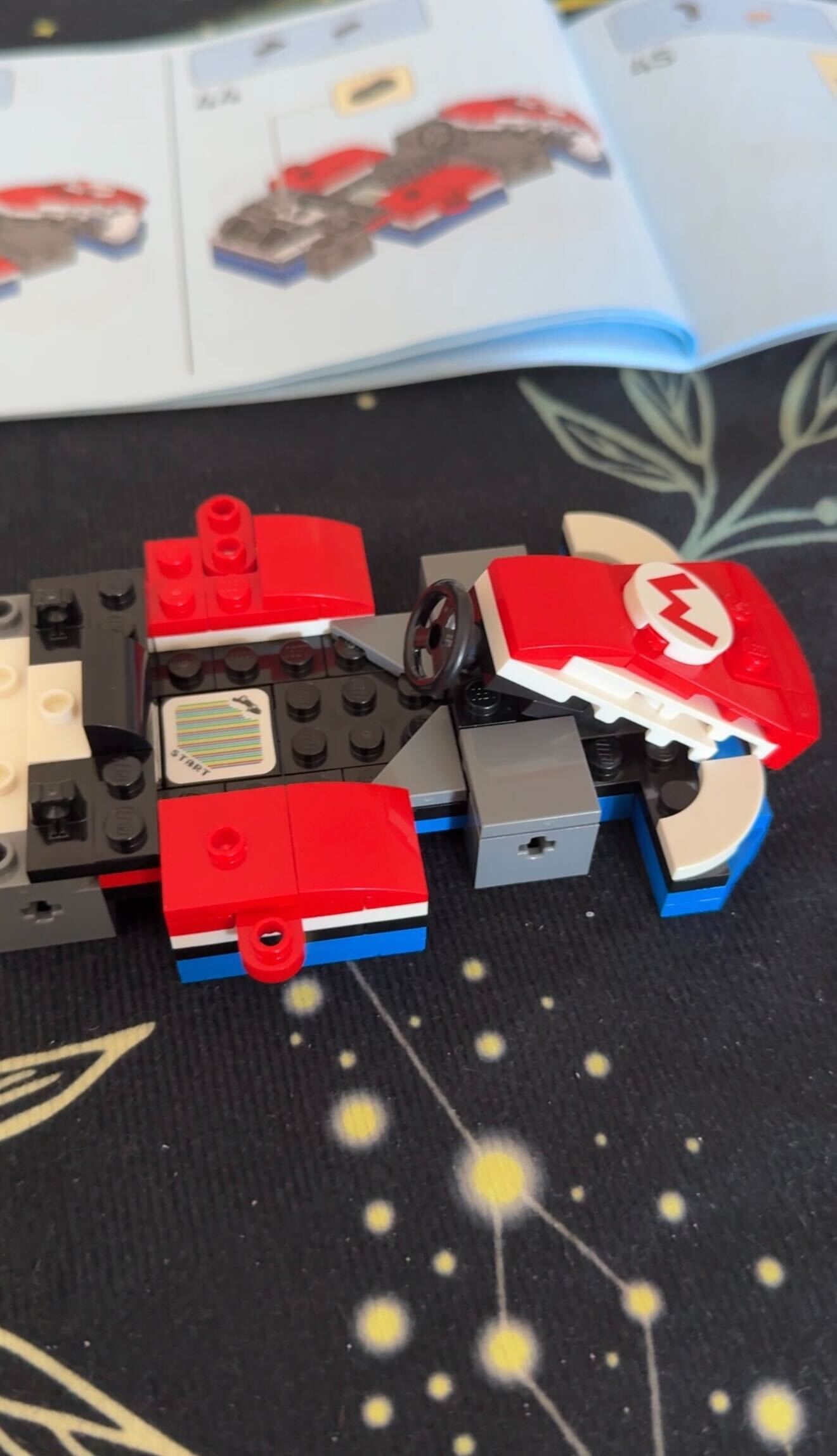 lego mario kart build